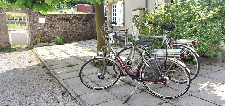 Electrische fietsen zijn hier te huur